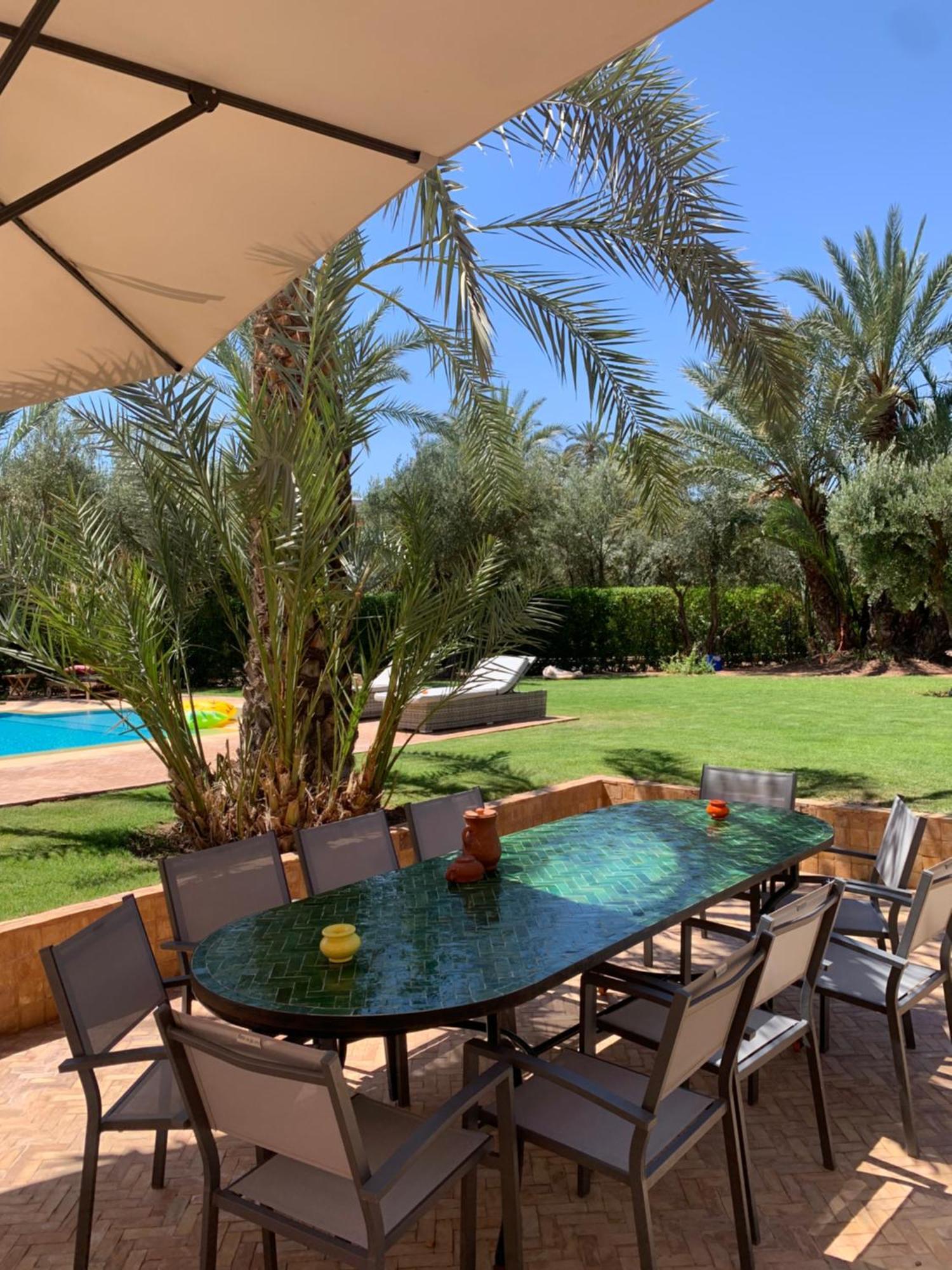 Villa Avec Piscine Privatisee A La Palmeraie Marrakesh Exterior photo